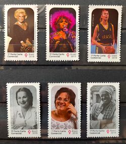 C 3833 Selo Mulheres Brasileiras Que Fizeram Historia 2019 Serie Completa