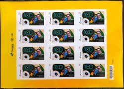 PB 152 Selo Personalizado Brasil nas Olimpíadas Guilherme Paraense 2020 Folha