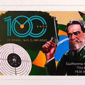 PB 152 Selo Personalizado Brasil nas Olimpíadas Guilherme Paraense 2020