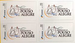 PB 155 Selo Personalizado Arquidiocese de Pouso Alegre 2020 Quadra