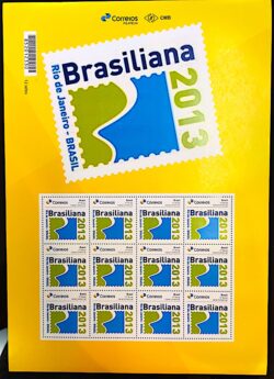 PB 27 Selo Personalizado Brasiliana Pão de Açúcar 2017 Folha G