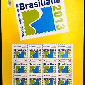PB 27 Selo Personalizado Brasiliana Pão de Açúcar 2017 Folha G
