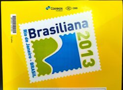 PB 27 Vinheta Selo Personalizado Brasiliana Pão de Açúcar 2017 Vinheta G