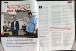 Revista de Xadrez New In Chess 2019-8 Magnus Carlsen Observe as Fotos