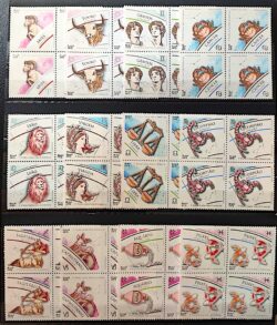 Selos Signos do Zodíaco 2019 e 2020 Quadra