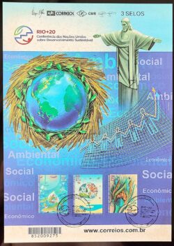 B 169 Bloco Nações Unidas Desenvolvimento Sustentável Rio + 20 2012 CBC RJ
