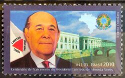 C 2952 Selo Presidente Tancredo Personalidade Político Mapa 2010