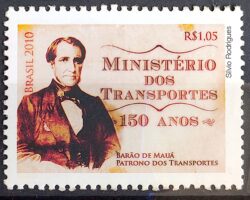C 3003 Selo Ministerio dos Transportes Barao de Maua 2010
