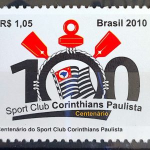 C 3027 Selo Corinthians Futebol 2010