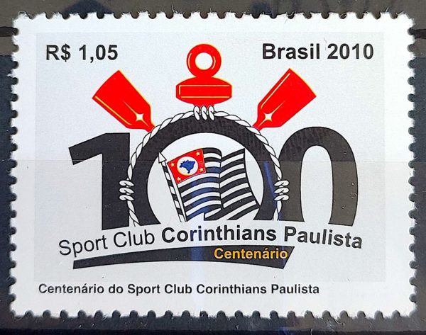 C 3027 Selo Corinthians Futebol 2010