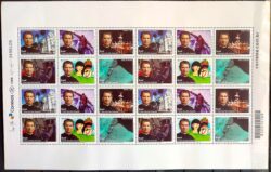 C 3485 Selo 200 Anos Nascimento de Dom Bosco Religiao Indio Brasilia 2015 Folha