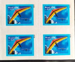 Selo Regular RHM 787 Esporte Radical Asa Delta Perce em Onda 2000 Quadra