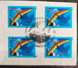 Selo Regular RHM 787 Esporte Radical Asa Delta Perce em Onda 2000 Quadra CBC Brasília