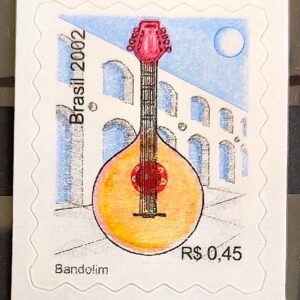 Cód RHM 817 – Selo Regular Instrumento Musical Percê em Onda Bandolim 2002