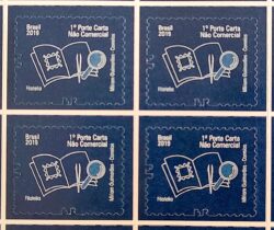 Selo Regular RHM 865 Servico Postal Filatelia 2019 Quadra