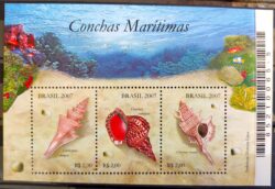 B 145 Bloco Conhas Marinhas Peixe 2007