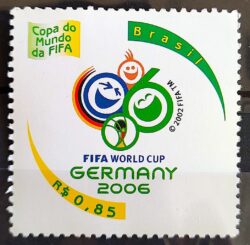 C 2647 Selo Copa do Mundo de Futebol da Alemanha 2006