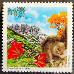 C 2656 Selo Parques Nacionais Fauna Flora Itatiaia 2006