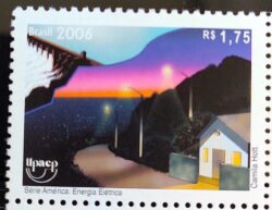 C 2667 Selo Energia Eletrica Eletricidade UPAEP 2006