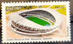 C 2684 Selo Estádio de Futebol Mangueirão Belém Pará 2007