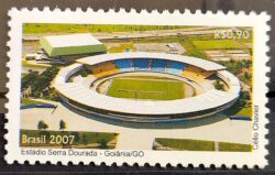 C 2685 Selo Estadio de Futebol Serra Dourada Goiania Goias 2007