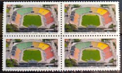 C 2687 Selo Estádio de Futebol Pacaembu 2007 Quadra