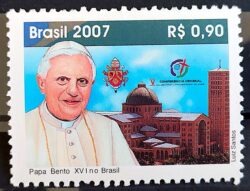 C 2690 Selo Papa Bento XVI Igreja Religiao 2007