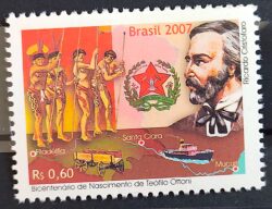 C 2701 Selo Teófilo Ottoni Navio Índio 2007