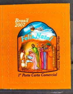 C 2719 Selo de Natal Religiao 2007