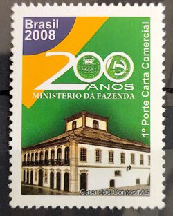 C 2757 200 Anos Ministerio da Fazenda Economia 2008