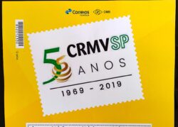 PB 156 Selo Personalizado Conselho Regional de Medicina Veterinária CRMVSP 2020 Vinheta