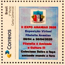 PB 157 Selo Personalizado II Expo Ananias 2020