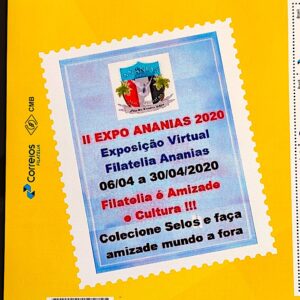 PB 157 Selo Personalizado II Expo Ananias 2020 Vinheta G