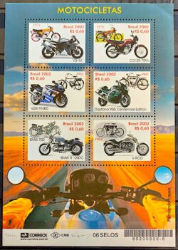 B 129 Bloco Motocicletas Moto 2002