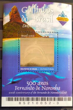 B 133 Bloco Fernando de Noronha Golfinho Holográfico 2003