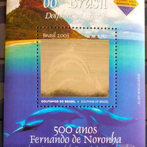 B 133 Bloco Fernando de Noronha Golfinho Holográfico 2003