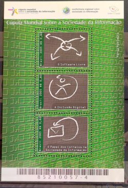 B 138 Bloco Cupula Mundial sobre a Sociedade da Informacao Informatica 2005