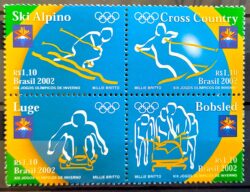 C 2441 Selo Jogos Olimpicos de Inverno Esporte 2002