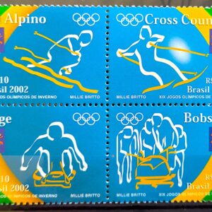 C 2441 Selo Jogos Olimpicos de Inverno Esporte 2002