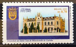C 2468 Selo Irmandade da Santa Casa de Misericórdia de Curitiba 2002