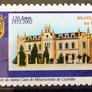 C 2468 Selo Irmandade da Santa Casa de Misericórdia de Curitiba 2002