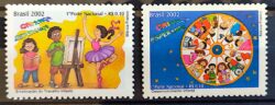 C 2475 Selo Crianca Esperanca 2002 Serie Completa