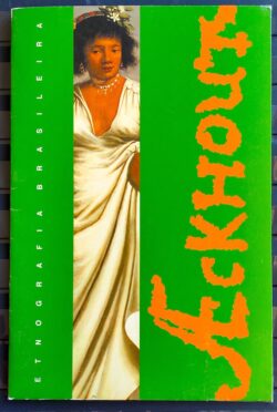 C 2497 Selo Etnografia Brasileira Pintura Arte Ackhout Indio Holanda 2002 Cartela