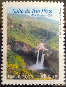 C 2508 Selo Cachoeira Salto do Rio Preto Alto Paraiso GO 2003