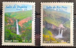 C 2508 Selo Cachoeira Salto do Rio Preto Formosa Alto Paraíso GO 2003