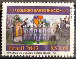 C 2523 Selo Escola Santo Inacio Educaçcao Religiao 2003