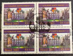 C 2523 Selo Escola Santo Inacio Educaçcao Religiao 2003 Quadra CBC RJ