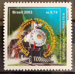 C 2533 Selo Memoria Ferroviaria Brasileira Trem Ferrovia 2003