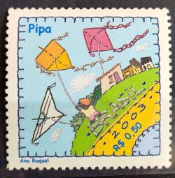 C 2534 Selo Brincadeira de Rua Pipa 2003