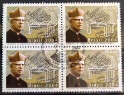 C 2561 Selo Dom Vicente Scherer Religião 2004 Quadra CBC RS Bom Princípio